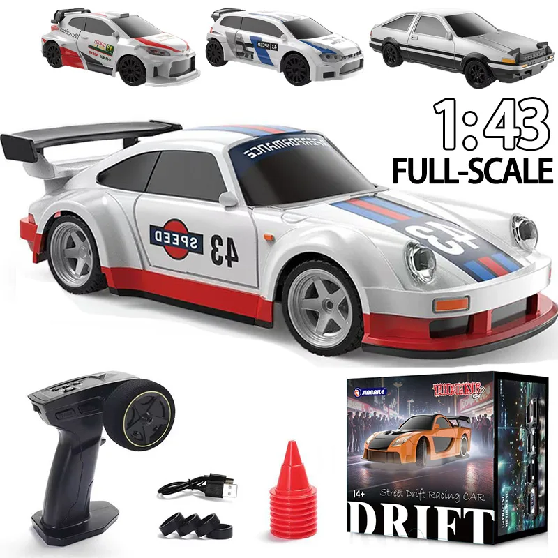 Voiture à dérive RC avec Gyroscope 4WD 1/43 vitesses, radiocommande 2.4g, Mini voiture de course à dérive, jouet, modèle de voiture à grande vitesse, cadeau