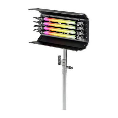 Quasar Science 4-Bank Shell with Ossium Plate and Four Rainbow 2 Lights (2') 924-5243
