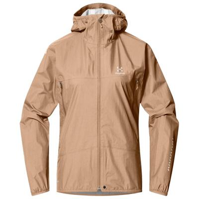 Haglöfs - Women's L.I.M Proof Jacket - Regenjacke Gr L beige Image