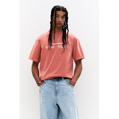 Fruit Graphic T-Shirt With Slogan