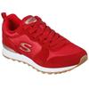 Sneaker SKECHERS "OG 85 - GOLDN GURL", Damen, Gr. 36, rot, Veloursleder, Textil, Synthetik, sportlich, Schuhe, Schnürschuh, Original-Retro-Jogginschuh mit Air-Cooled Memory Foam, Topseller