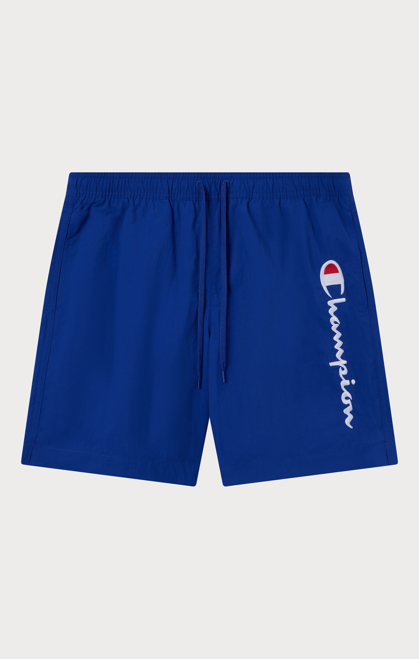 Badeshorts CHAMPION "Icons Beachshort Long", Herren, Gr. M (48), N-Gr, blau (bai), Obermaterial: 100% Polyamid, Badehosen Image