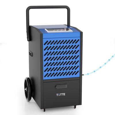 Efficient Industrial Dehumidifier Home Dehumidifier: DOE - Certified with Powerful Moisture Removal Capacity