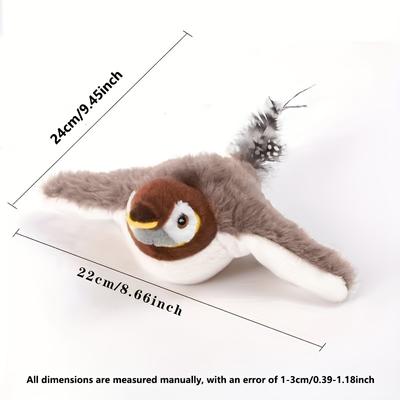 TEMU Miaoquanji Electric Toy - Boredom With Dog & , Rechargeable Usb, Soft Fabric, Ideal For Small , Boredom | |soft Fabric Toy, Dog Toys Image