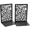 A (120×90×175mm)Serre Livre, Cale Livre en Métal Rangement Livre Bloc Livre, Serre-Livres pour