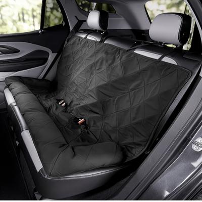 TEMU Cozy Nylon Pet Car Seat Cover For Dogs - Warm, Waterproof Rear Bench Protector Image