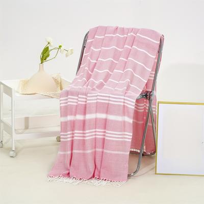 TEMU 1pc Of Turkish Beach Towel In Bulk 90cm X 180cm Large Sand Free Quick Dry Swimming Bath Camping Pool Towel Travel Blanket Adult Essential Cruise Accessories Holiday Gifts Image