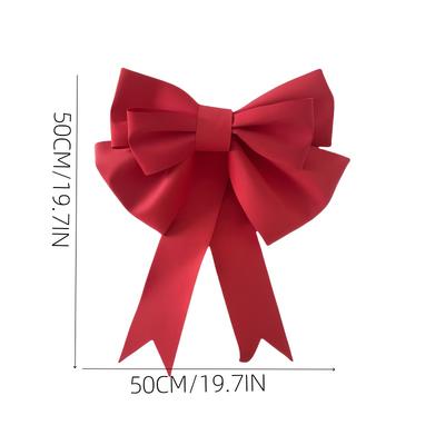 TEMU Diy Large Bow Wall Decoration For Room Setup, Wedding Car Decorations, Oversized Bow Ornaments, Photo Props Material Kit. Image