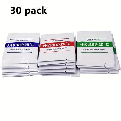 TEMU 3-15pcs/lot 4.01 6.86 9.18 Ph Meter Calibration Point Ph Buffer Powder Measure Calibration Solution For Ph Test Meter Image