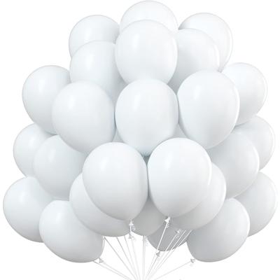 TEMU 50x White Air Balloons Balloons For Air And Helium Image