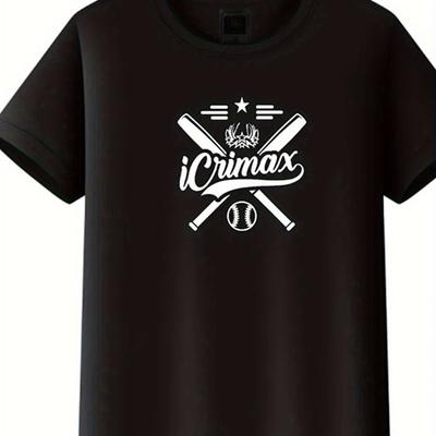 TEMU Men Women Icrimax Merch T-shirt Oversized Boy Girls Tshirt Icrimax Top Summer Children Short Sleeve Cotton Tee Image