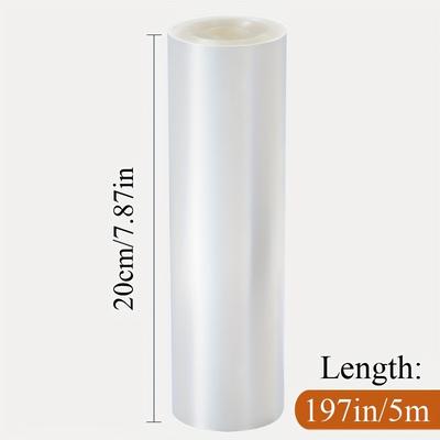 TEMU 197-inch Transparent Acetate Cake Collar, Plastic Mousse Cake Strips For Baking Surrounding, Chocolate Baking, Cake Decorating, Multiple Sizes Optional. Image