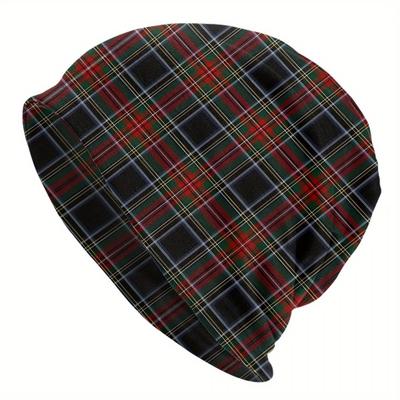 TEMU Biihudu Beanie Cap For , Theme , Hat For , Washable - Pattern Image