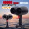 2400W Car Violent Air Blower Dual Head Turbo Jet Fan High Speed 2*64mm Brushless Motor Thrust 4000g Car Wash Air Gun Dryer