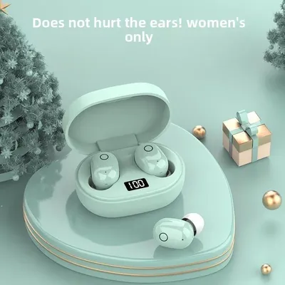 J15 neues Damen-Headset Bluetooth Wireless Mini süßes Mädchen mit hohem Gesichtswert, bequemer und hoher Klangqualität E6S Image