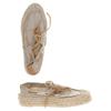 Tory Burch Damen Halbschuh, Gr. 34, beige, kein Etikett