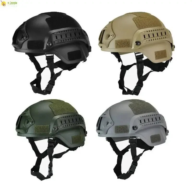 Militärhelm Airsoft Paintball Wargame CS Camouflage Helmabdeckung Militärzubehör Outdoor Kopfschutzausrüstung Image