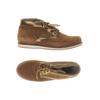 Nobrand Damen Stiefelette, Gr. 37, braun, Leder