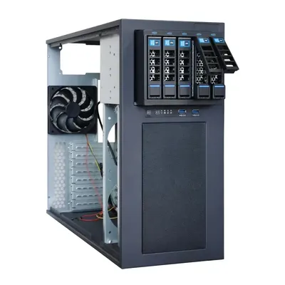 3 Konvertierungen für optische Laufwerke, Festplattenkäfig mit Backplane-Speichererweiterung, Image
