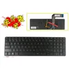 US-Tastatur für HP Pavilion 15P 15-P 15-P000 17P 17-P 17F 17-F Schwarz ohne Rahmen mit
