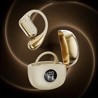 Q17 True Wireless Earbuds Bluetooth 5.3 Ear Hook TWS Headphones LED Display Long Battery Life for Travel Cycling
