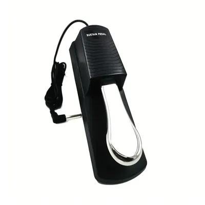 Piano Universal Sustain Damper Pedal Keyboard for Electronic Pianos, MIDI Sustain Pedal, Electronic