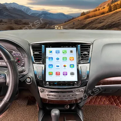 Android 14 Car Radio 12.1 Inch For Infiniti QX60 2014-2020 Tesla Screen Multimedia Player GPS