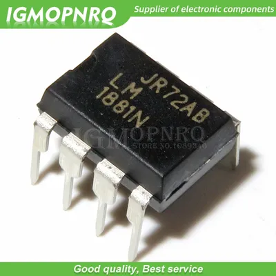 5pcs LM1881N LM1881 1881N 1881 DIP-8 Video ICs Video Sync Separator 8-PDIP 0 to 70 new original