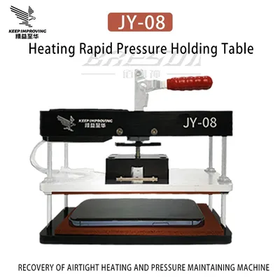 JY-08 Phone Screen Universal Heating Rapid Pressure Holding Table for LCD Screen Platform Fixing