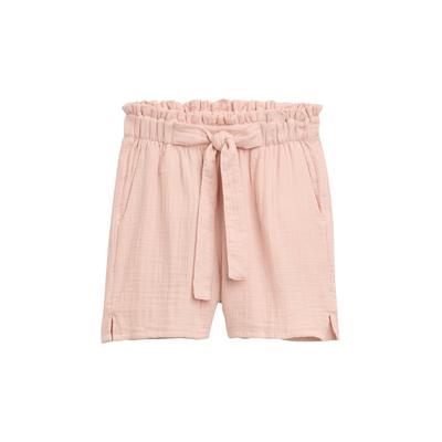 TOM TAILOR DENIM Damen Musselin Relaxed Shorts, rosa, Uni, Gr. M Image