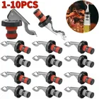 1-10 pz pressa tappo per vino tappo sigillato sottovuoto tappo per bottiglia di vino tappi per Champagne per vino bicchieri utensili da cucina tappo per bottiglia di vino