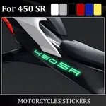 Autocollant lueur étanche pour moto, autocollant pour sac à dos CF MOTO 450, autocollants pour sac à