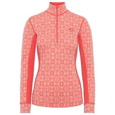 Kari Traa - Women's Rose Half-Zip - Merinounterwäsche Gr S rot Image