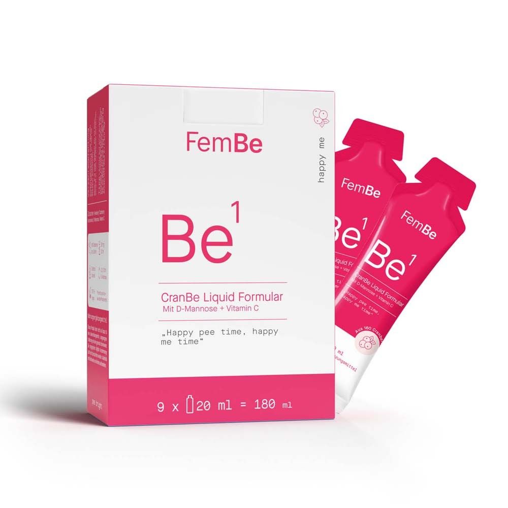 Fembe Be1 CranBe Liquid Formular 9x20 ml Konzentrat Image