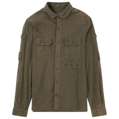 Amundsen Sports - Traveller's Linen Shirt - Hemd Gr L braun Image