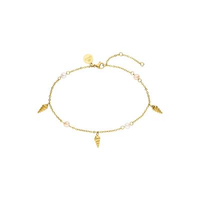 Purelei - Fußkette Akala mit Muschelanhängern Fußketten 1 ct Damen Image
