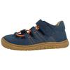 Barfußschuh LURCHI "Naffi, Barefoot", Kinder, Gr. 26, blau (dunkelblau), Veloursleder, casual, Schuhe, Kinderschuh, Halbschuh, Größenschablone zum Download