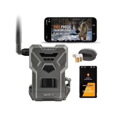 Spypoint FLEX-M Value Bundle Camera - Battery Pack - 32GB MicroSD Card 2BFC0DDB YS01846