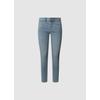 Skinny-fit-Jeans PEPE JEANS "SKINNY JEANS LW", Damen, Gr. 31, Länge 30, blau (light blau used), Denim/Jeans, Obermaterial: 92% Baumwolle, 6% Polyester, 2% Elasthan, casual, skinny fit lang, Jeans, Low Waist