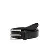 Ledergürtel TOMMY HILFIGER "HUDSON 3.0", Damen, Gr. 105, schwarz, Rindsleder, unifarben, casual, Gürtel, Größenverstellbar