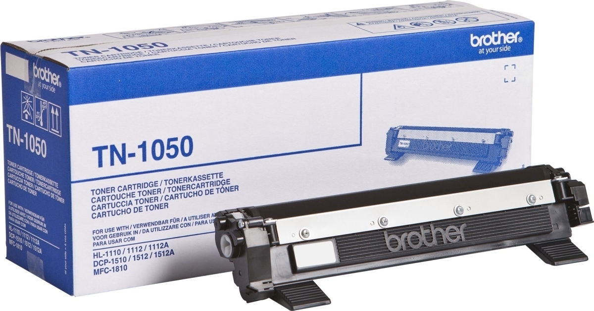 Toner Brother TN-1050 schwarz (ca. 1000 Seiten) Packung mit 8 Stück Image