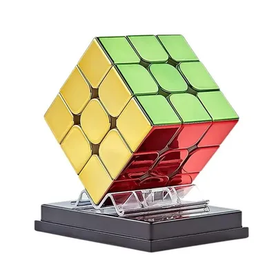 Cyclone Boy Galvanik Magnetische 2x2 3x3 4x4 Zauberwürfel Professionelle SpeedCube Cubo Magico Puzzle Spielzeug Für Kinder Kinder Geschenk Image