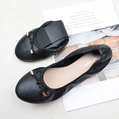 Fashion Flats Bowtie Women Shoes Casual Women Flat Shoes Soft Elegant Female Boat Shoes Slip on