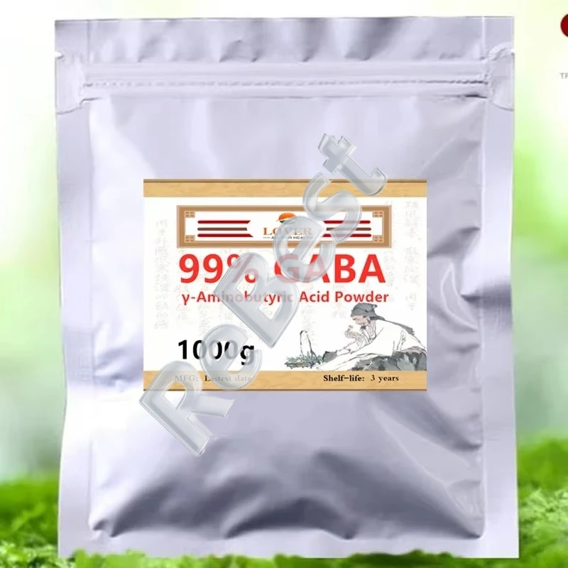 GABA Gamma Aminobutyrsäure-Pulver-Fabrik, spezialisiert auf kundenspezifische Beutelverpackungen für schnelle, weltweite Lieferung Image