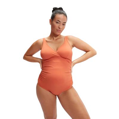 Speedo - Badeanzug V-Ausschnitt für Damen (Orange) Image