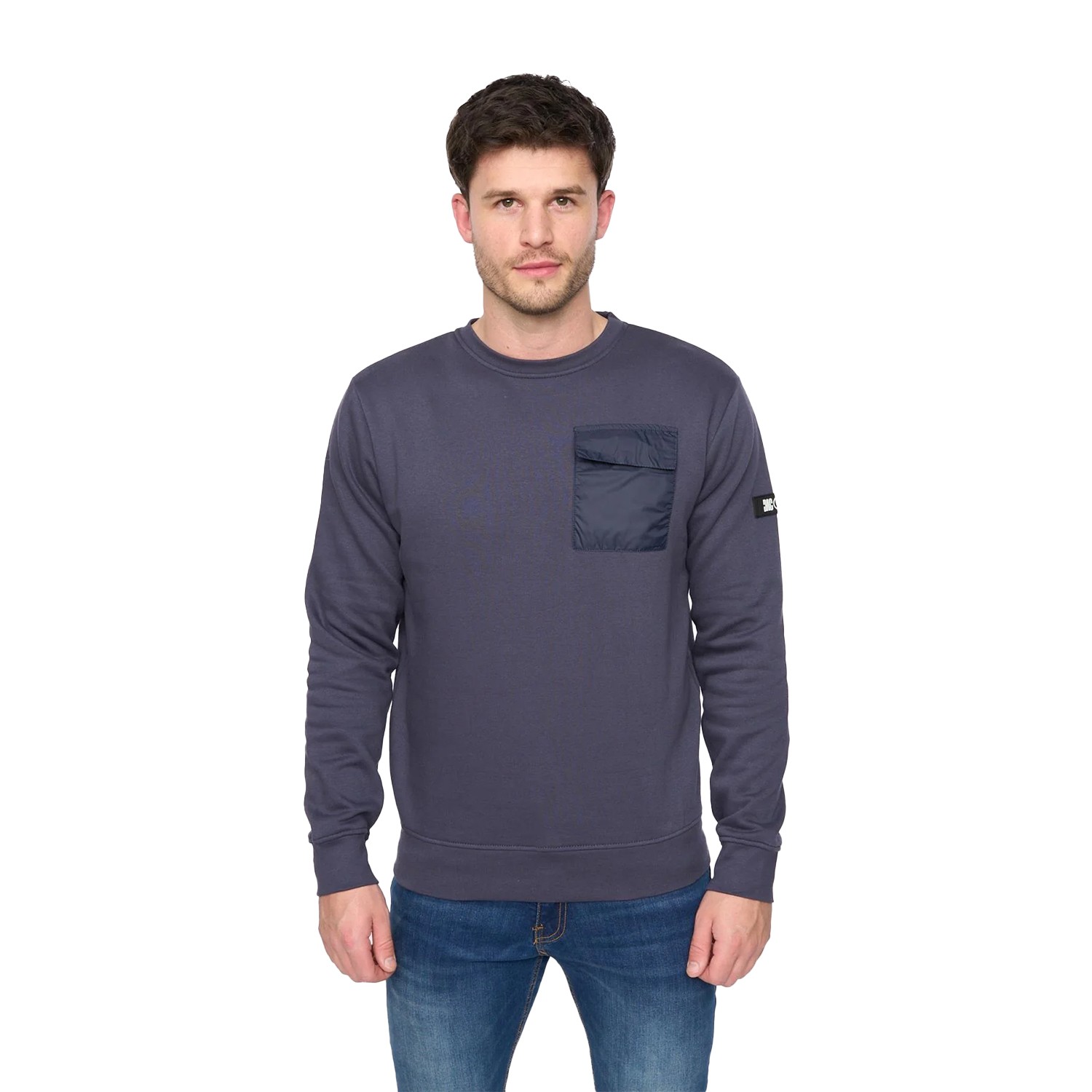 Duck and Cover - "Trentforth" Sweatshirt Rundhalsausschnitt für Herren (Marineblau) Image