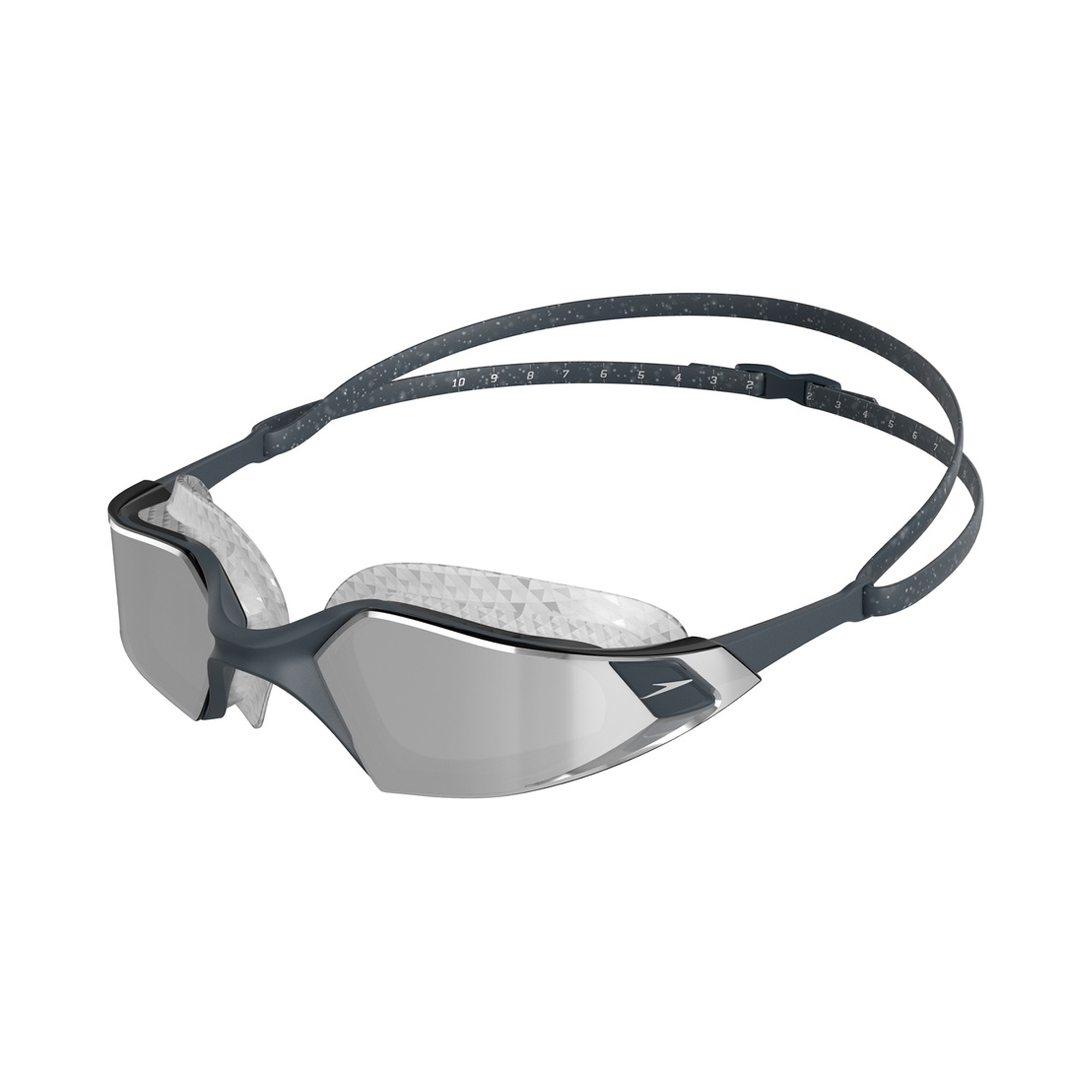 Speedo - "Aquapulse Pro" Schwimmbrille Spiegel für Herren/Damen Unisex (Grau/Silber)
