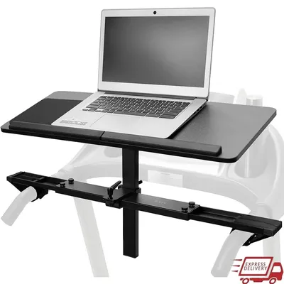 Universal Adjustable Wooden Laptop Treadmill Desk Ergonomic Mount Stand with Mouse Pad Wrist Support