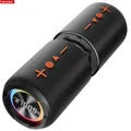 (Due in uno) 20W Shock Bass Cool Light Effect Altoparlante Bluetooth portatile Surround stereo Subwoofer wireless Boombox Home Karaoke
