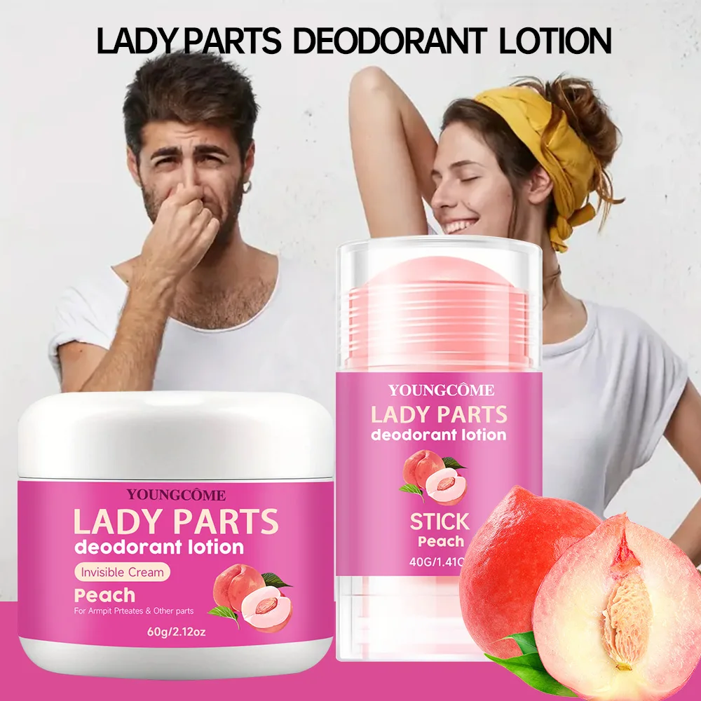 Lady pats déodorant lotion bâton de soin du corps déodorant complet du corps bâton solide lisse 72 heures contrôle des odeurs rester frais fondu odeur du corps